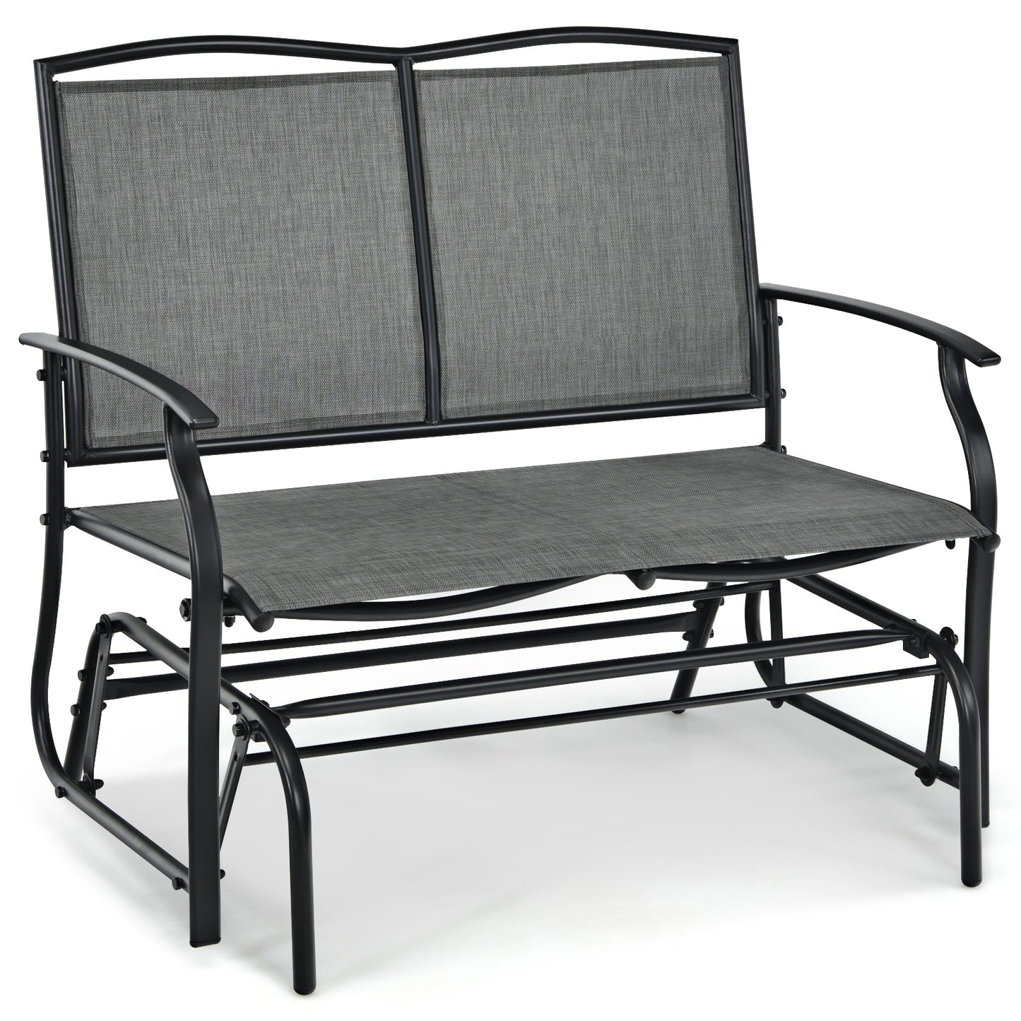 Iron Patio Rocking Chair, Gray Patio Rocking Chairs & Gliders at Gallery Canada