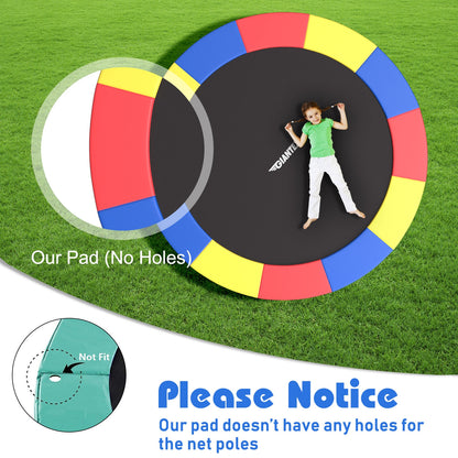 10 Feet Universal Spring Cover Trampoline Replacement Safety Pad, Multicolor Trampoline Accessories at Gallery Canada