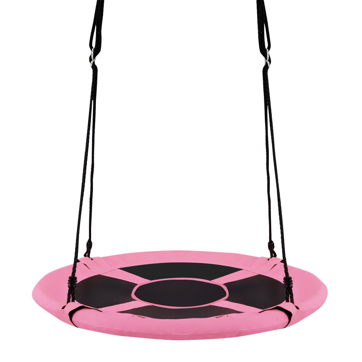 40 Inch Kids Hanging Chair, Detachable Swing Tent Set, Pink Swing & Playsets at Gallery Canada
