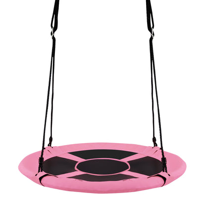 40 Inch Kids Hanging Chair, Detachable Swing Tent Set, Pink Swing & Playsets at Gallery Canada
