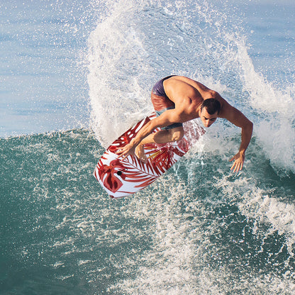 37 Inch Lightweight Surfboard With Fin EPS Core, Red Surfing at Gallery Canada