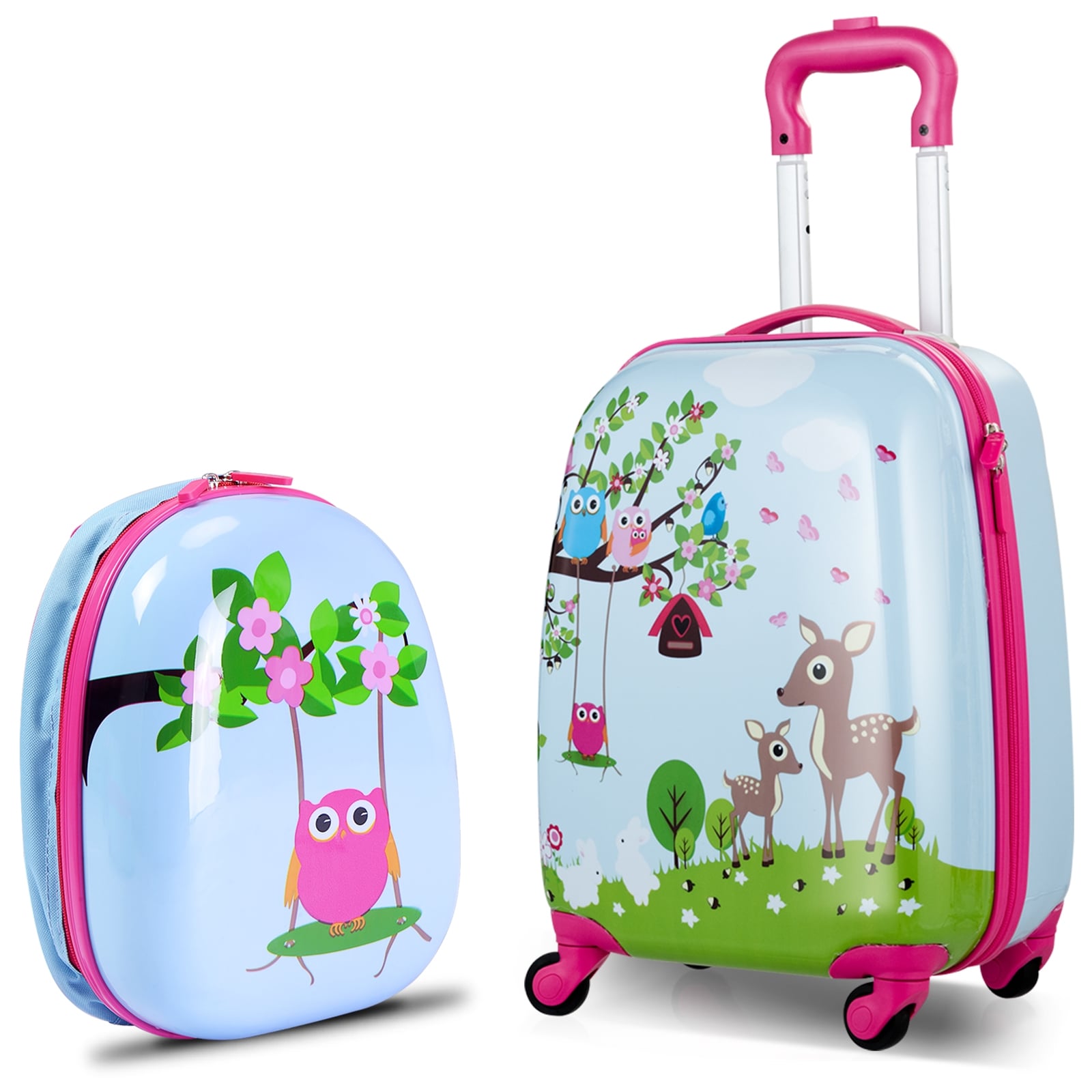 Kids Suitcase Backpack Luggage Set, 2 Pieces, Blue Kids Luggage at Gallery Canada