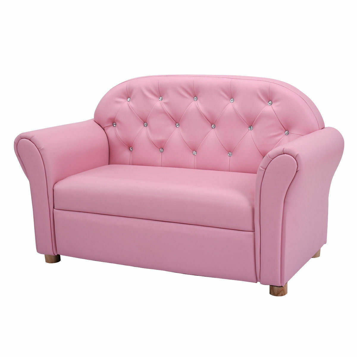 Kids Princess Armrest Chair Lounge Couch, Pink Kids Chairs & Seating at Gallery Canada
