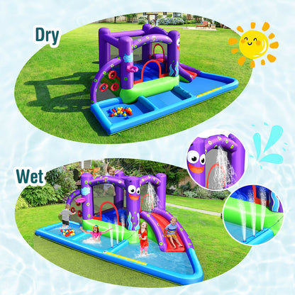 Inflatable Water Slide Castle Bounce House at Gallery Canada