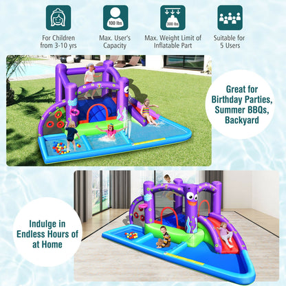 Inflatable Water Slide Castle Bounce House at Gallery Canada