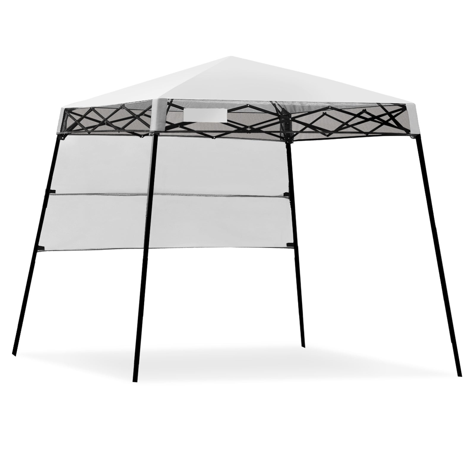 7 x 7 Feet Adjustable Portable Canopy Tent With Backpack, White Canopies at Gallery Canada