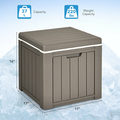 10 Gallon Storage Cooler, For Picnic And Outdoor, Brown Coolers at Gallery Canada