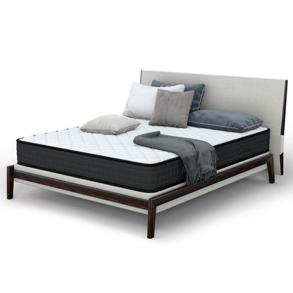 8 Inch Memory Foam Mattress, Medium Firm, Queen Size, White Mattresses at Gallery Canada
