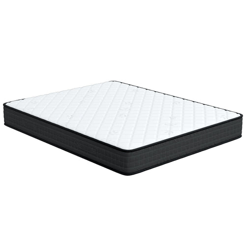8 Inch Memory Foam Mattress, Medium Firm, Queen Size, White