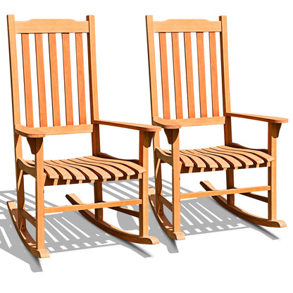 Outdoor Rocking Chair, Single Rocker, Patio Deck, Natural Patio Rocking Chairs & Gliders at Gallery Canada