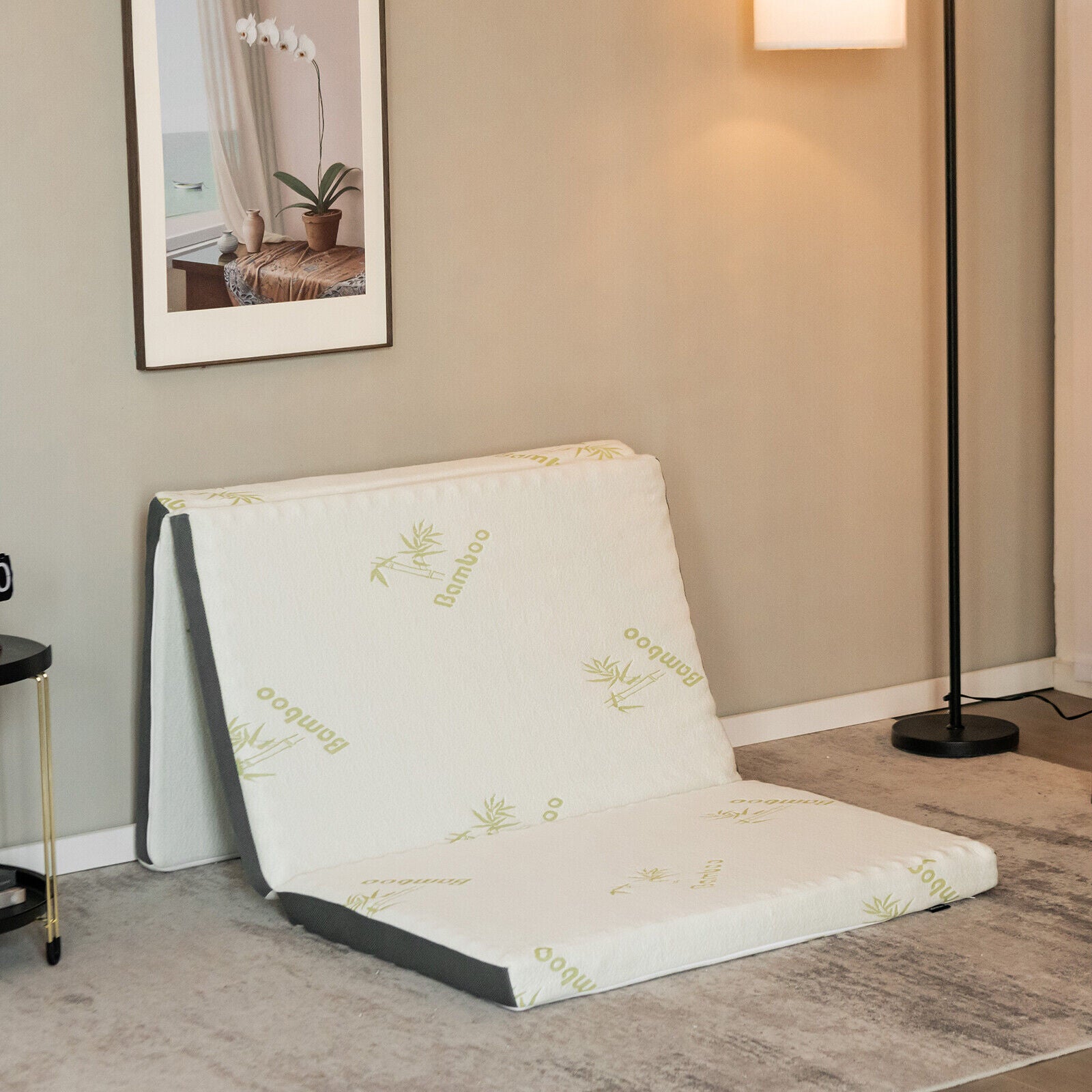 3 Inch Tri-Fold Memory Foam Mattress Topper, Portable With Bag, Small Mattresses at Gallery Canada