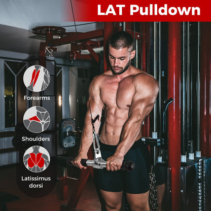 4-Piece Cable Machine Attachment Set For Home Gym Weights Accessories at Gallery Canada