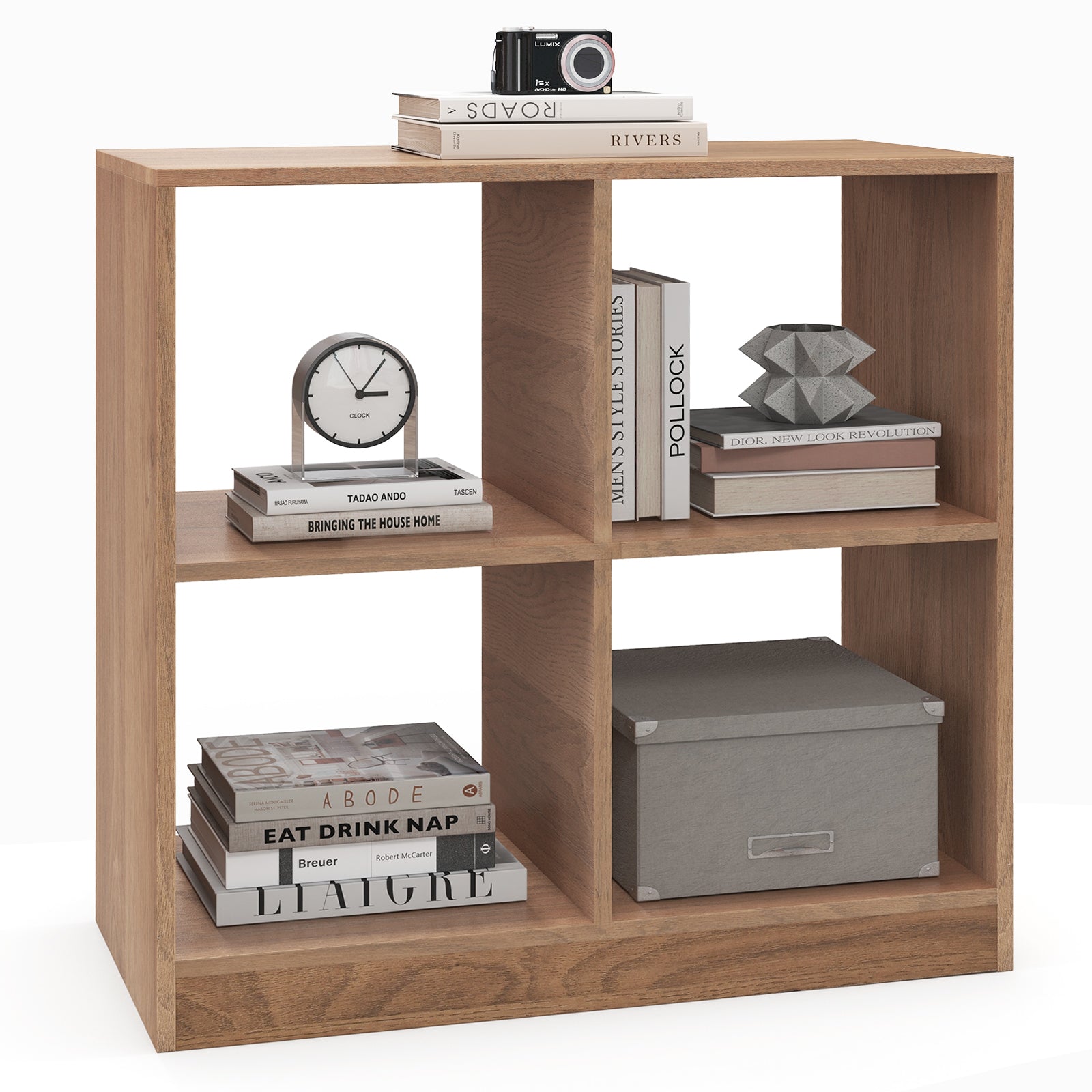 4-Cube Kids Bookcase, Open Shelves, Natural Bookcases at Gallery Canada