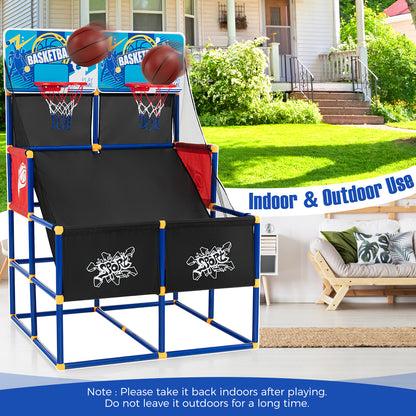 Kids Arcade Basketball Game Set, 4 Basketballs, Ball Pump, Multicolor Toy Sports at Gallery Canada