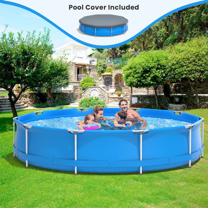Round Above Ground Swimming Pool, Blue Swimming Pools at Gallery Canada