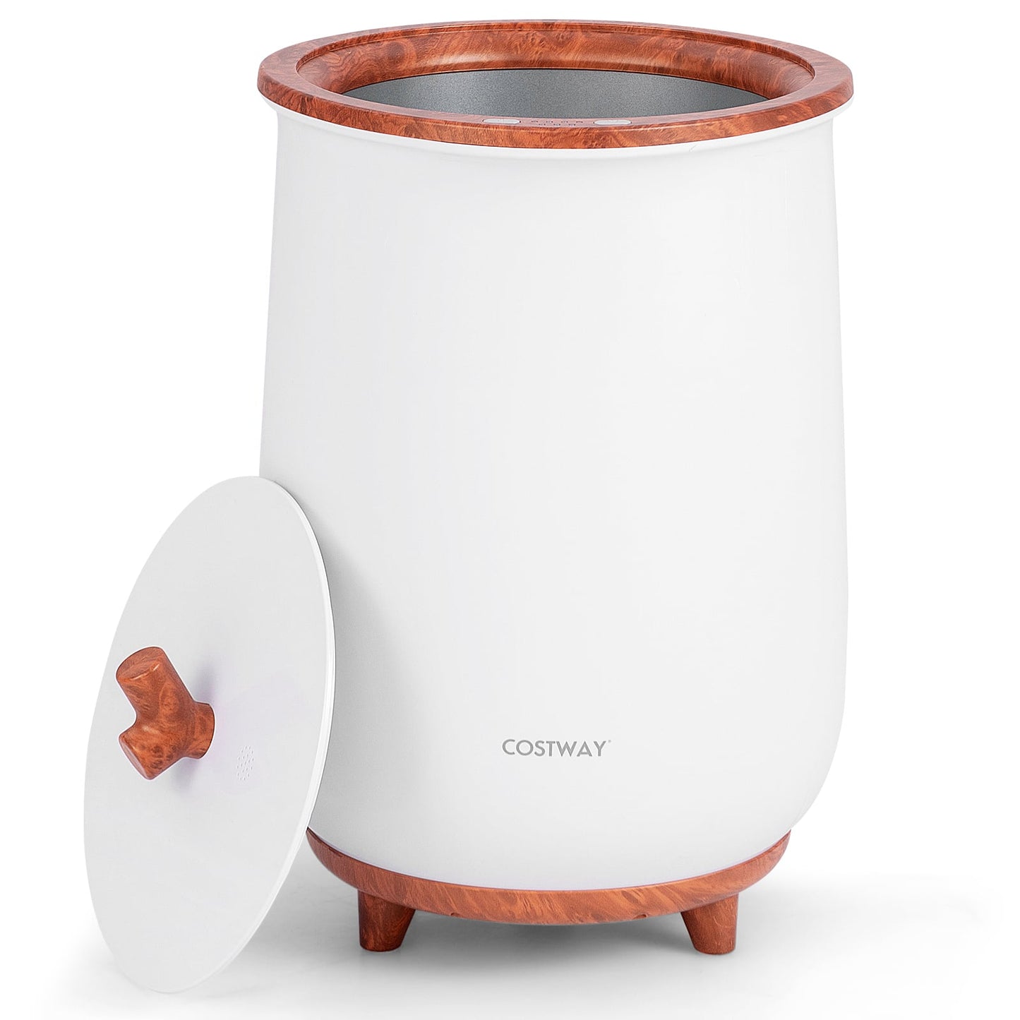 23L Large Luxury Bucket-Style Towel Warmer, Fragrant Disc Holder Dryers Coffee at Gallery Canada