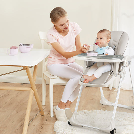 3-In-1 Convertible Baby High Chair, Gray High Chairs Gray at Gallery Canada