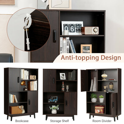 Sideboard Storage Cabinet, Dark Brown Cabinets & Chests at Gallery Canada