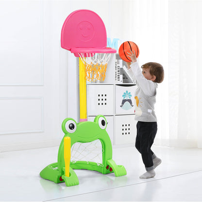 3-in-1 Kids Basketball Hoop Set, Multicolor Toy Sports at Gallery Canada