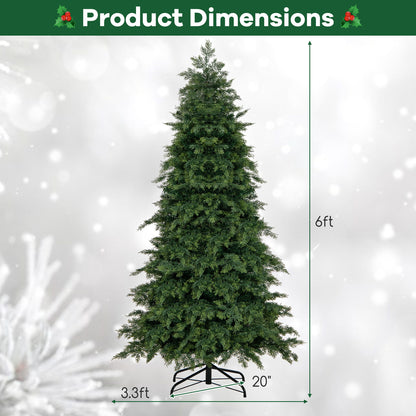 Artificial Christmas Tree, Hinged, 6 ft, Green Christmas Tree at Gallery Canada