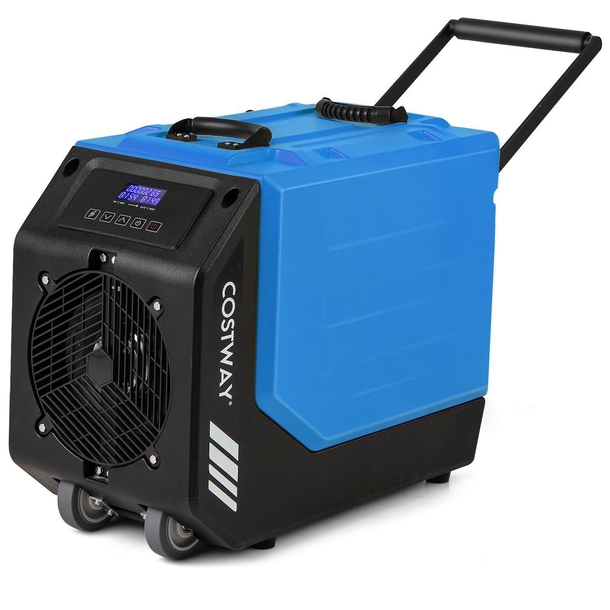 Commercial Dehumidifier With Pump, 190 PPD, Blue Dehumidifiers Blue at Gallery Canada