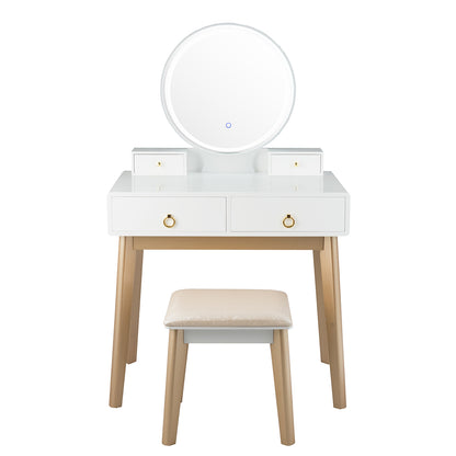 Makeup Vanity Table With Lighting, White Makeup Vanities at Gallery Canada