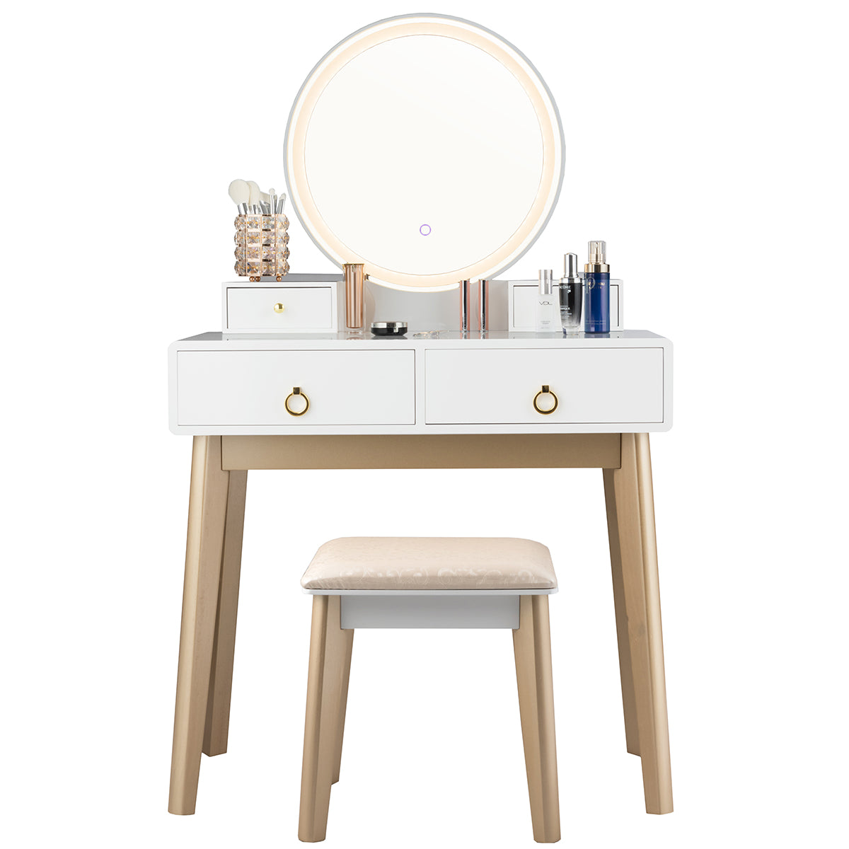 Makeup Vanity Table With Lighting, White Makeup Vanities at Gallery Canada