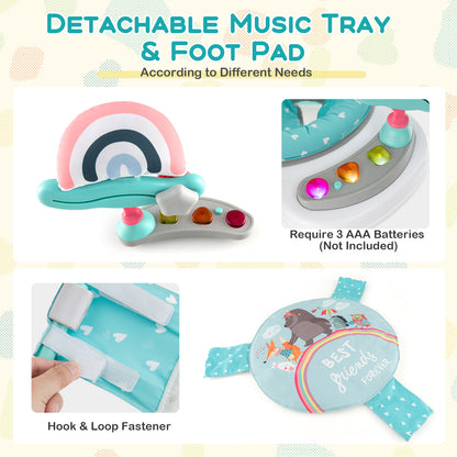 Baby Activity Center, Height Adjustable Bouncing Saucer, Blue Baby Gyms & Playmats at Gallery Canada