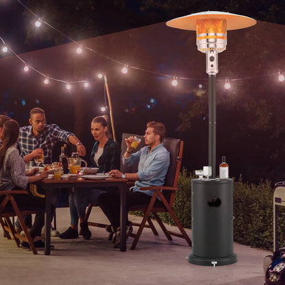 50000 BTU Propane Patio Heater, Round Table Design, Black Patio Heaters at Gallery Canada
