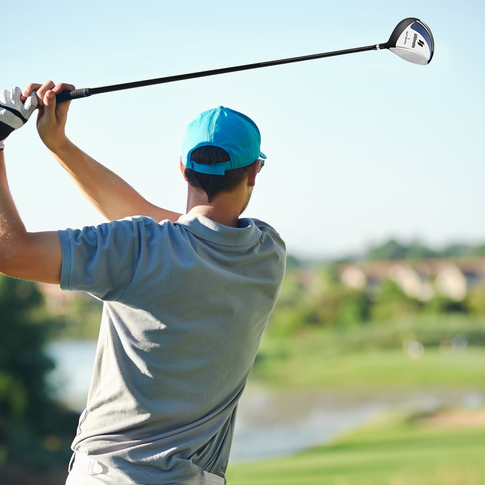 Men's 460CC Driver Golf Club, 10.5°, Silver Golf at Gallery Canada