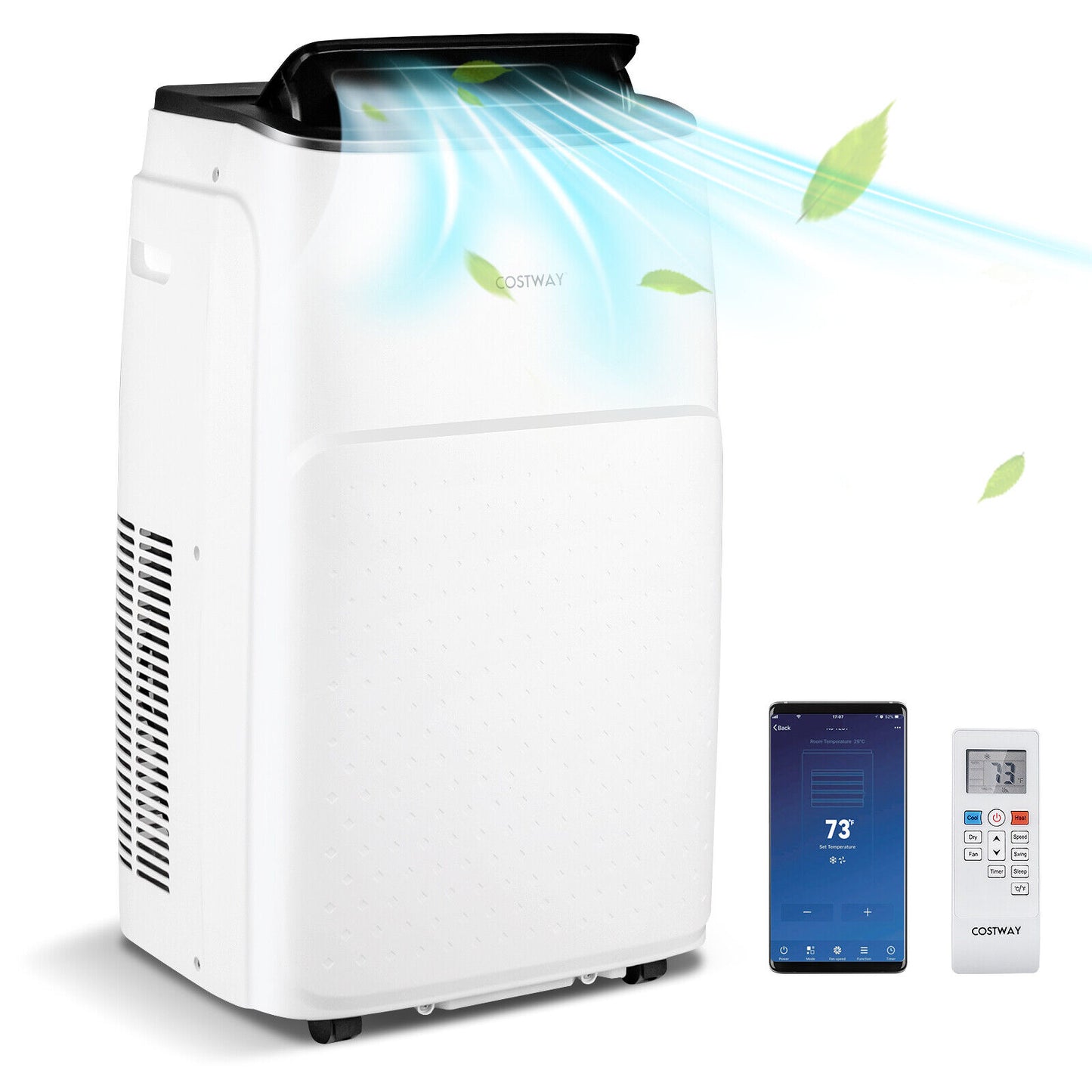 13000 BTU Portable Air Conditioner, App And Voice Control, White Portable Air Conditioners at Gallery Canada