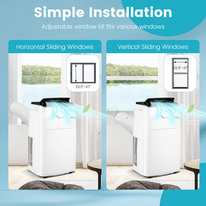 13000 BTU Portable Air Conditioner, App And Voice Control, White Portable Air Conditioners at Gallery Canada