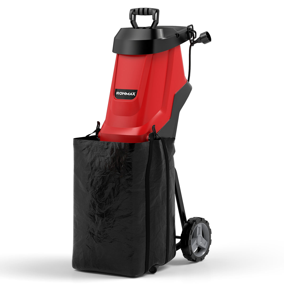 15-Amp Electric Wood Chipper, Shredder, Leaf Mulcher With Wheels, Red Lawn Care Tools at Gallery Canada