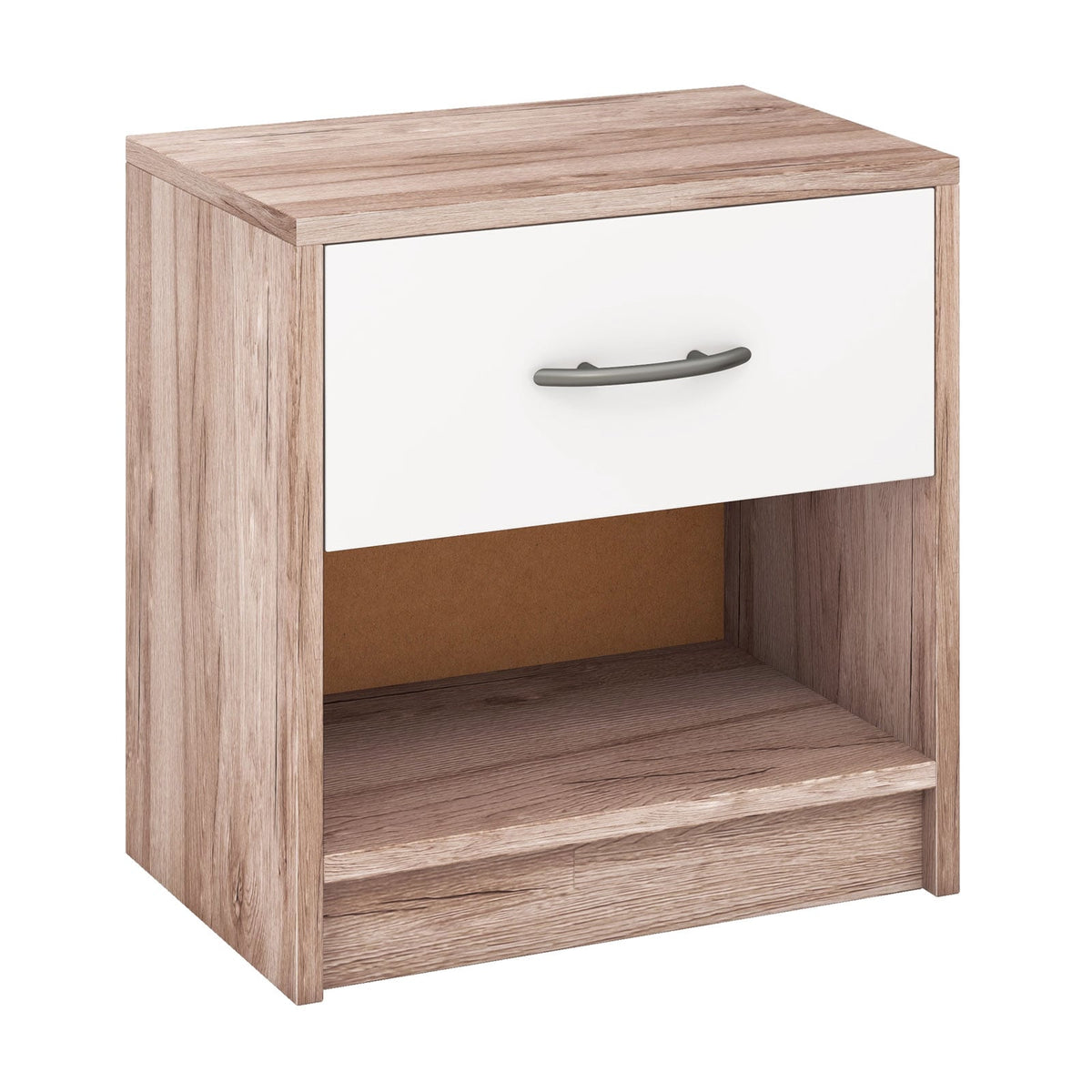 Nightstand With Drawer And Shelf, Oak Nightstands at Gallery Canada