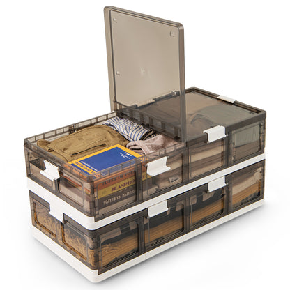 2 Pack Stackable Rolling Storage Containers, Plastic Storage Bins Clothing & Closet Storage Options at Gallery Canada