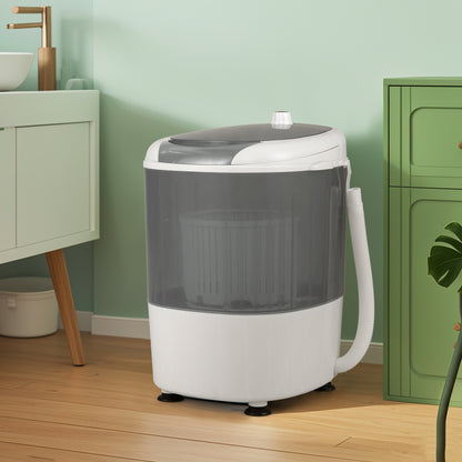 Portable Mini Washing Machine, Semi-Automatic Washer Spinner Combo, Gray Washing Machines at Gallery Canada