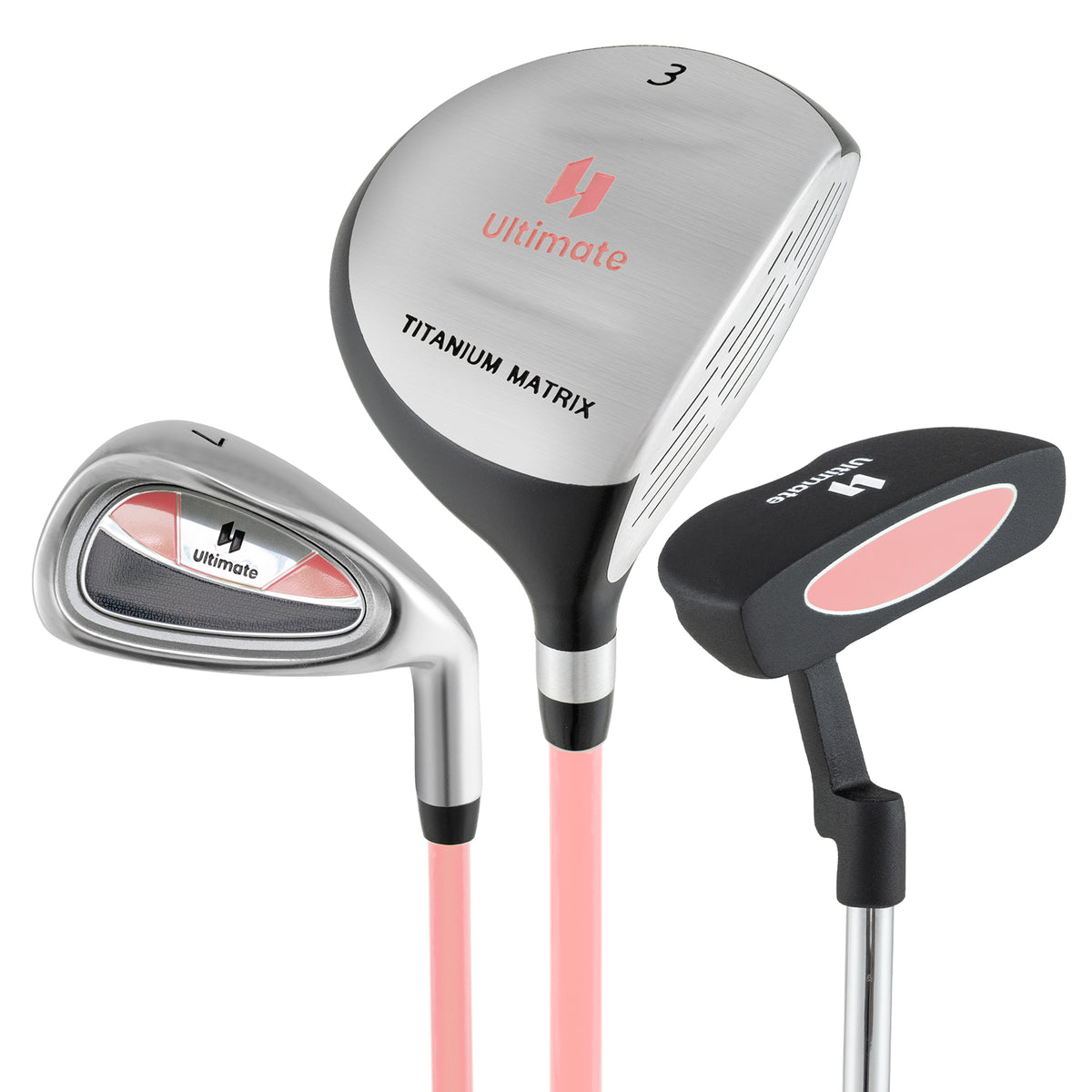 Junior Mallet Putter, Ages 11-14, Pink Golf at Gallery Canada