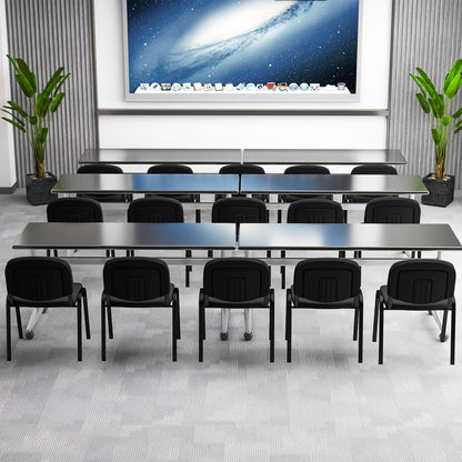 Office Chair, Metal Frame, Padded Cushions, Set Of 5, Black Conference Chairs at Gallery Canada