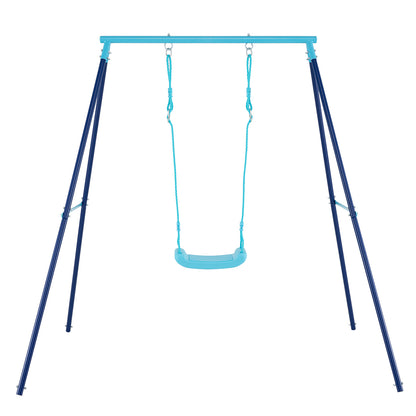 Heavy Duty Metal Toddler Swing Set With Stand, Blue Swing & Playsets at Gallery Canada