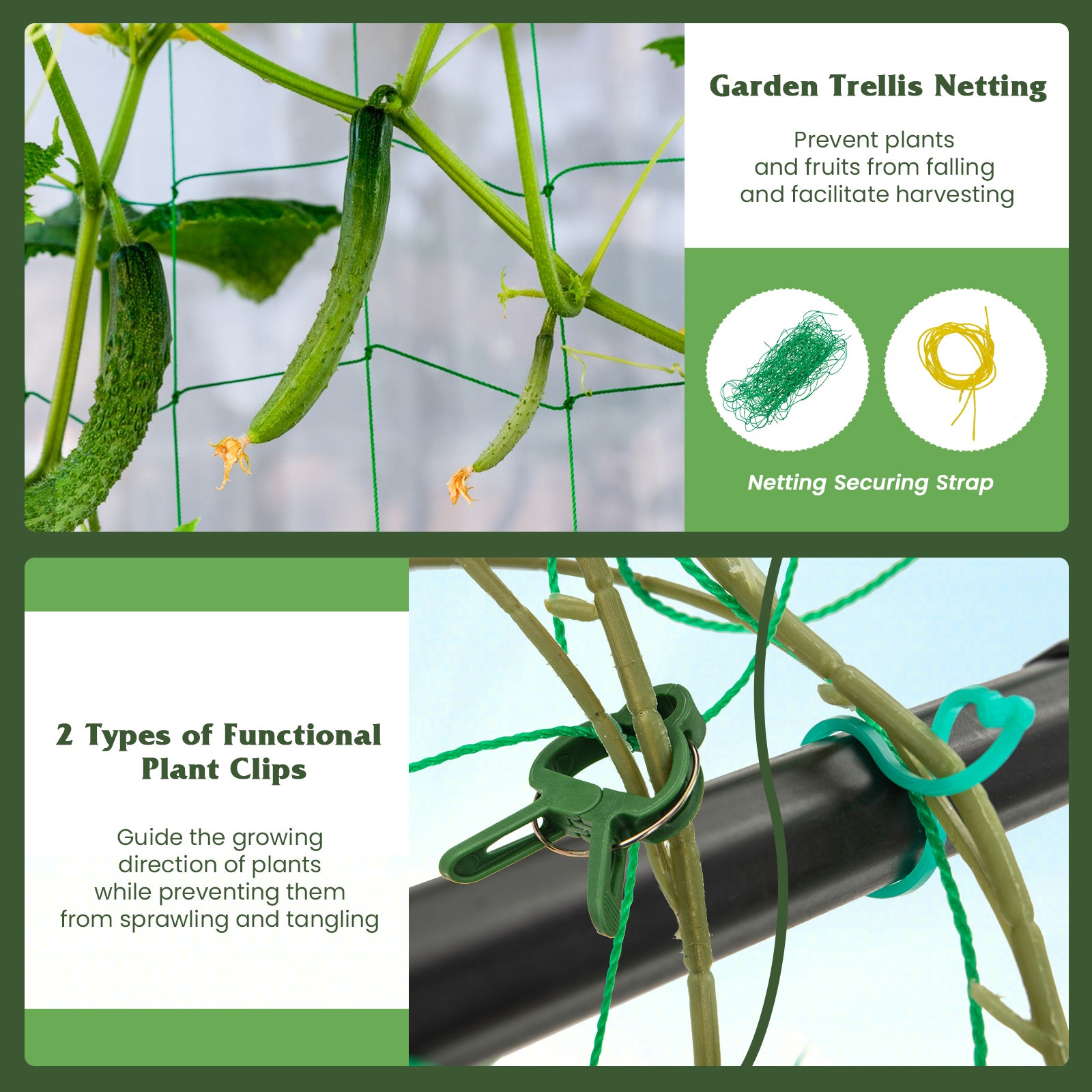 A-Frame Garden Cucumber Trellis With Netting, Black Raised Garden Beds at Gallery Canada