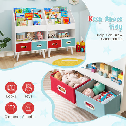 Kids Bookshelf, Open Compartment, For Toddlers 3+ Years, White Kids Storage at Gallery Canada