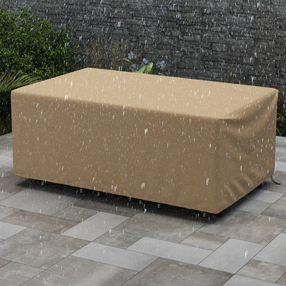 Patio Furniture Cover, 90 x 50 x 32 Inches, Padded Handle, Beige Outdoor Furniture Accessories at Gallery Canada