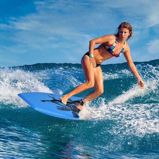 Lightweight Bodyboard, EPS Core, Leash, Size L Surfing Options at Gallery Canada