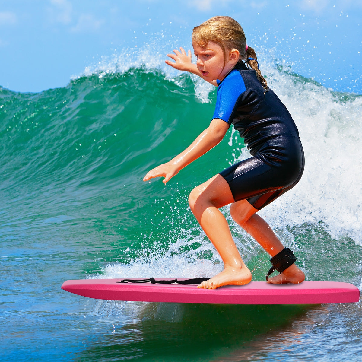 Lightweight Bodyboard, EPS Core, IXPE-M, Pink Surfing at Gallery Canada