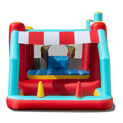 5-In-1 Inflatable Bounce House With Ball Pit, Slide, 480W Blower, Multicolor Bounce House at Gallery Canada