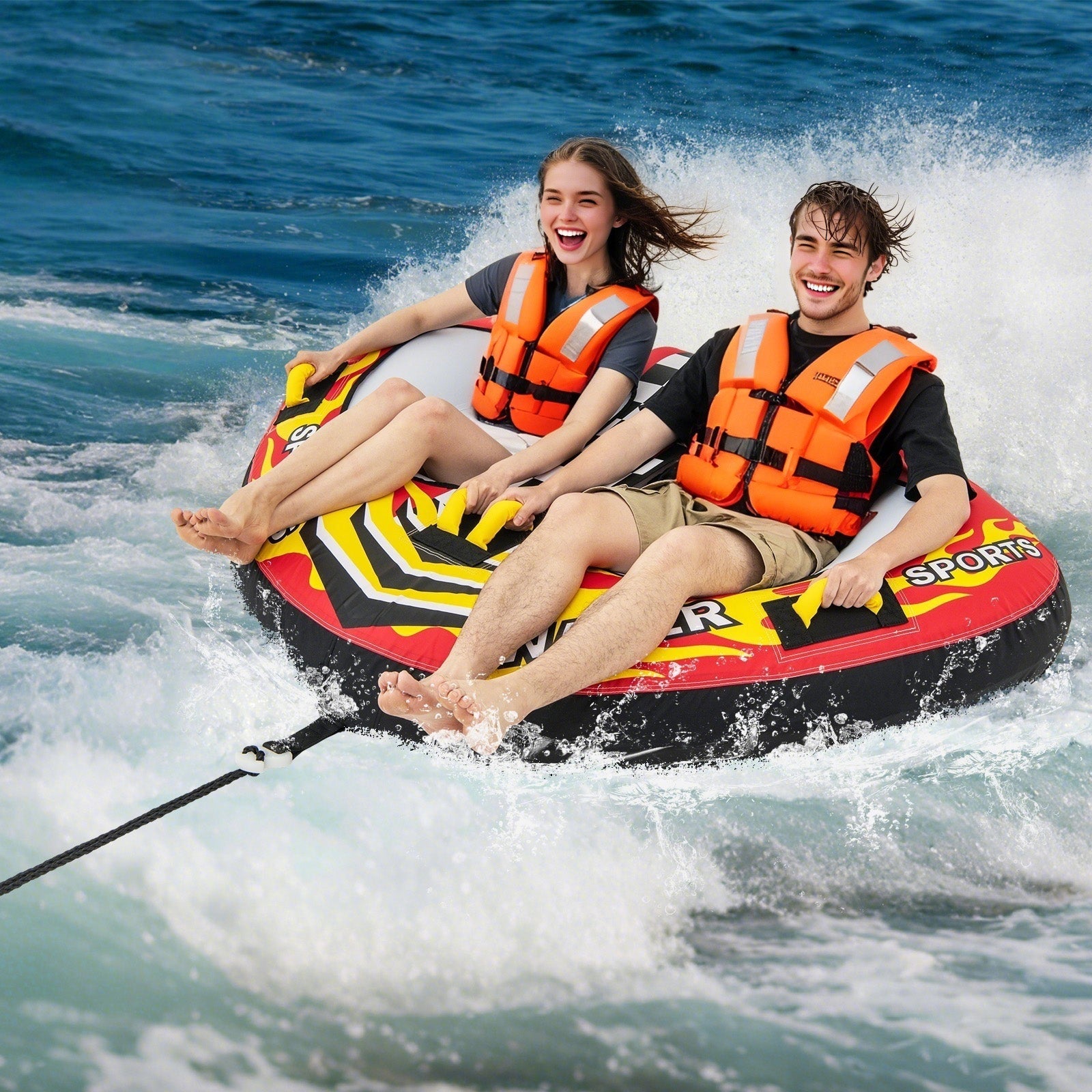 Towable Tube With Quick Connector And Drainage Water Sports at Gallery Canada