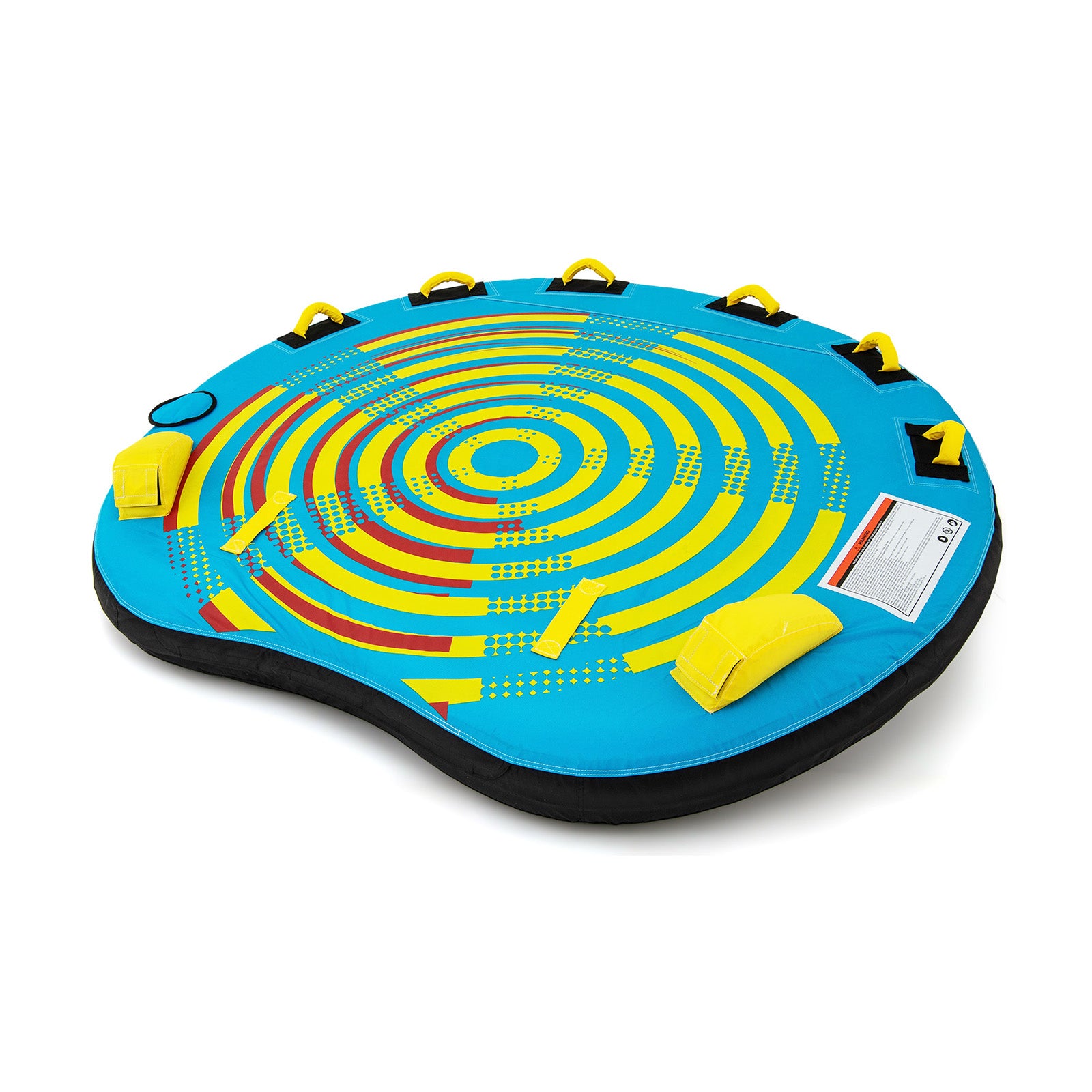 3-Person Inflatable Boat Tube Towable Platform, Double Valves Water Sports at Gallery Canada