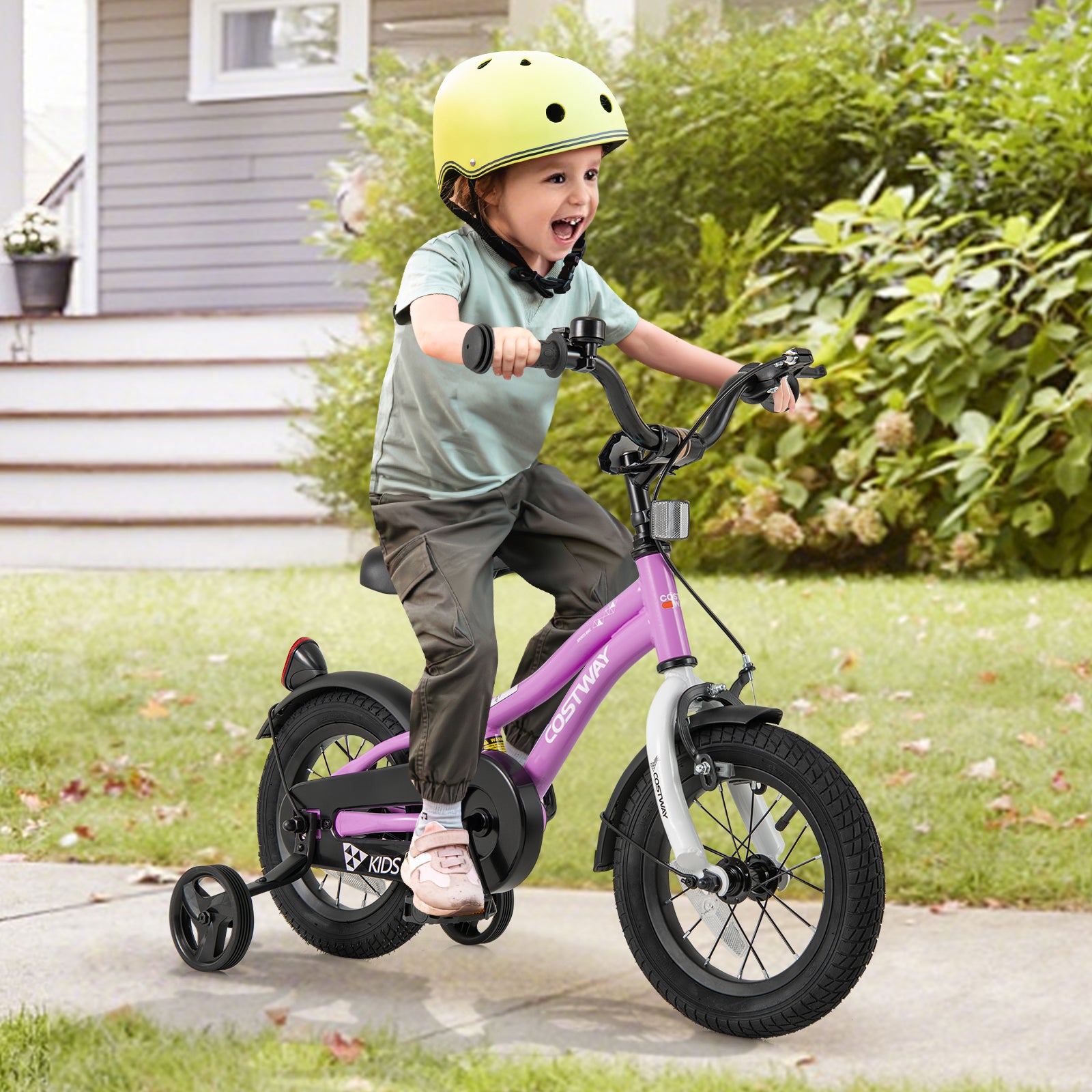 Kids Bike 12-Inch, Training Bicycle For 3-4 Years, Purple Kids Bike at Gallery Canada