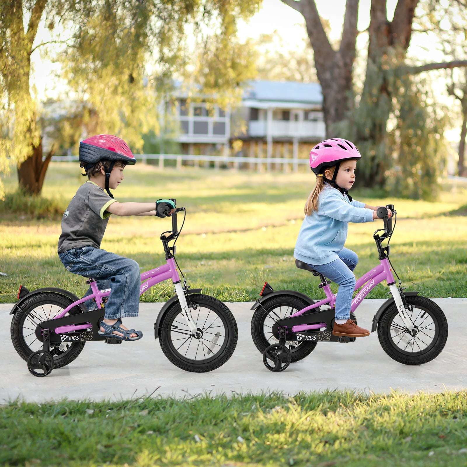 Kids Bike 12-Inch, Training Bicycle For 3-4 Years, Purple Kids Bike at Gallery Canada