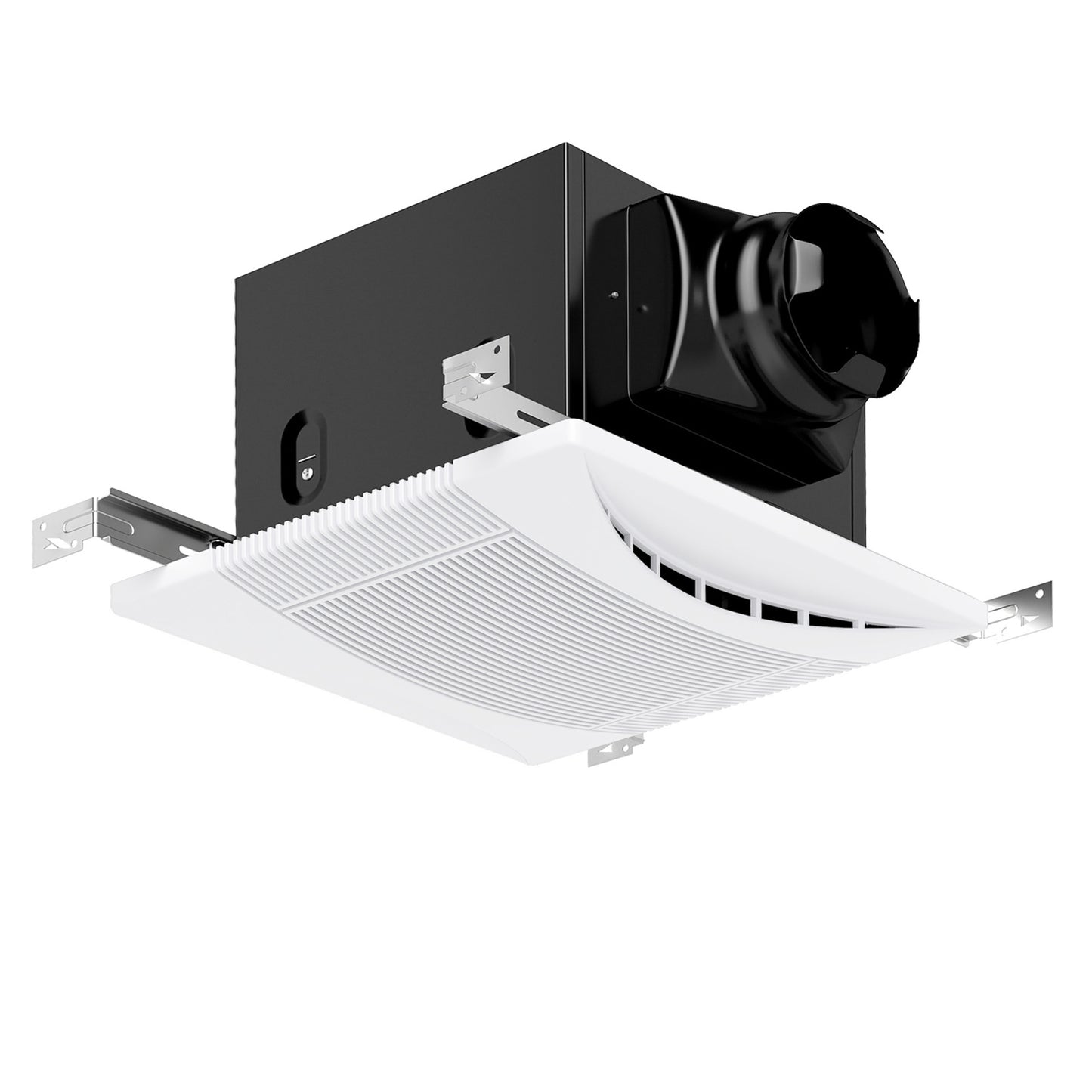 110 CFM Ceiling Mount Exhaust Fan, Metal Housing, White Ventilation Fans White at Gallery Canada